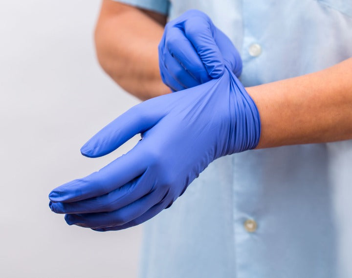 Disposable Gloves Donning